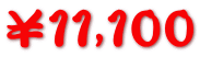 ¥11,100
